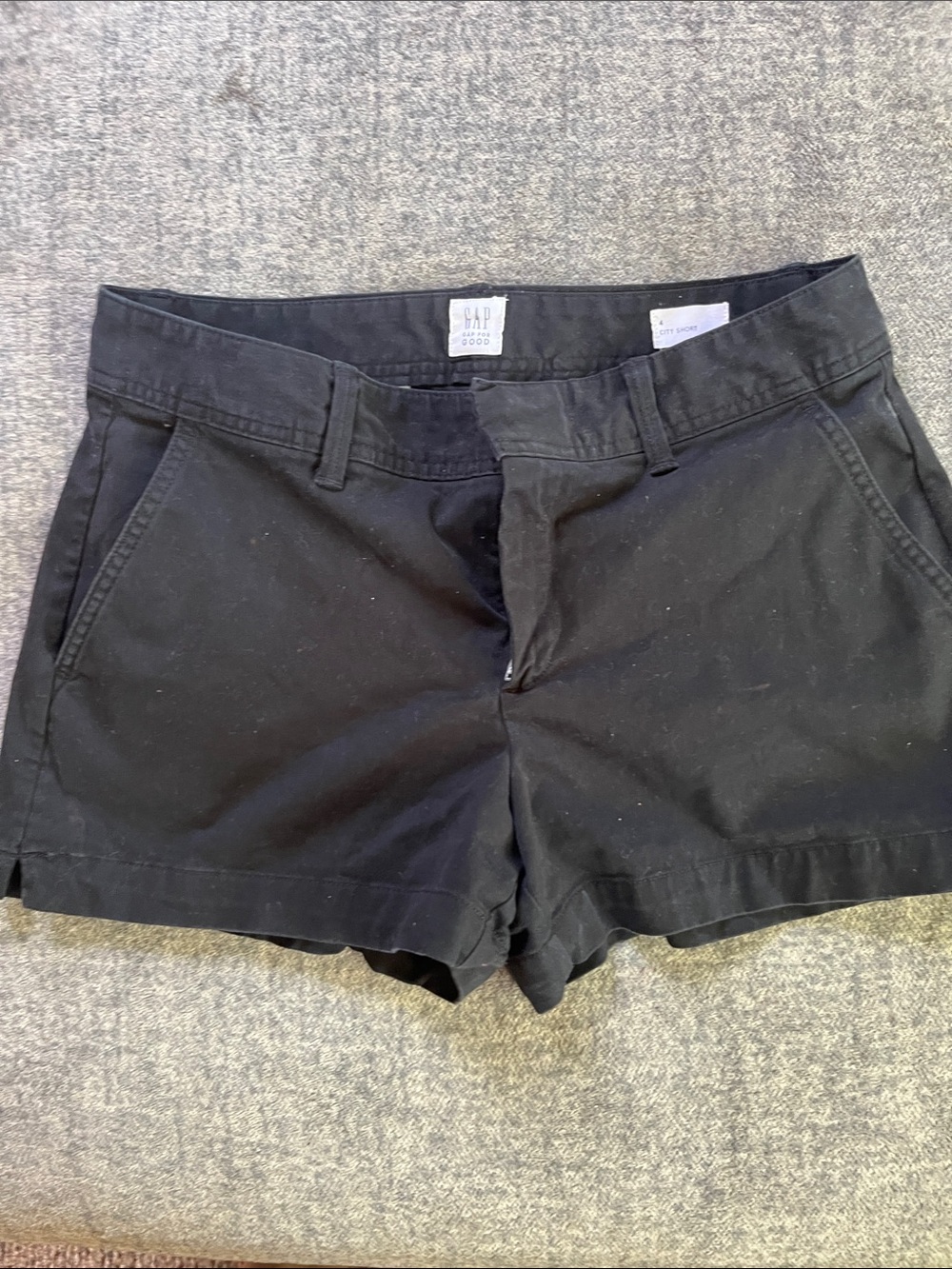GAP Black Women's Chino-Style Shorts